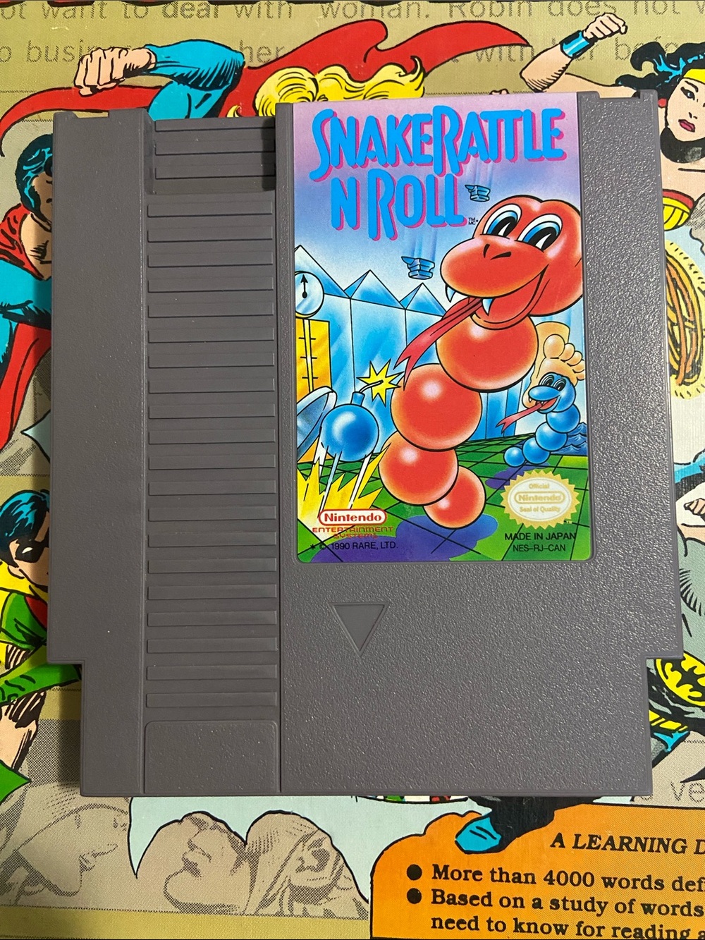 Snake Rattle 'n' Roll (Nintendo Entertainment System, 1991 NES)